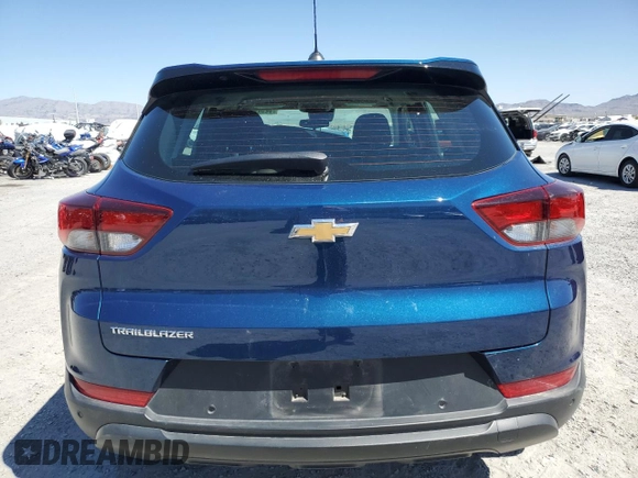 2021 Chevrolet TrailBlazer LS with VIN KL79MMS20MB146410, listed as a Copart auction lot 52323574 with 39,549 mi miles and . Bid and sale history available at DreamBid. Image 6.