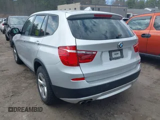 2012 BMW X3 28i with VIN 5UXWX5C55CL728988, listed as a IAAI auction lot 42050354 with 218,637 mi miles and . Bid and sale history available at DreamBid. Image 3.