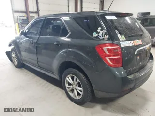 2017 Chevrolet Equinox LS with VIN 2GNFLEEK8H6240416, listed as a IAAI auction lot 41689254 with 133,696 mi miles. Bid and sale history available at carsss.com. Image 3.