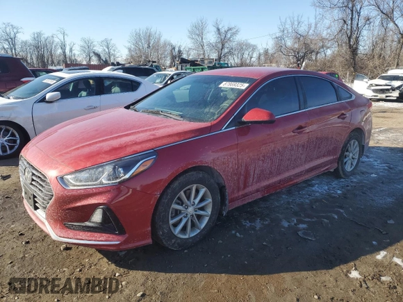 2019 Hyundai Sonata SE with VIN 5NPE24AFXKH798412, listed as a Copart auction lot 87869325 with 69,381 mi miles and Salvage Title. Bid and sale history available at DreamBid. Image 1.
