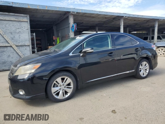 2010 Lexus HS 250h with VIN JTHBB1BA3A2006085, listed as a Copart auction lot 46344655 with 212,732 mi miles and Clean Title. Bid and sale history available at DreamBid. Image 1.