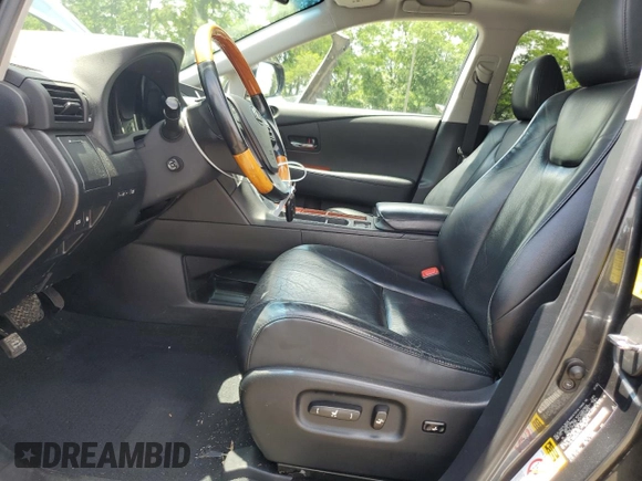 2010 Lexus RX 350 with VIN 2T2BK1BA0AC021772, listed as a Copart auction lot 61842575 with 183,710 mi miles and Salvage title. Bid and sale history available at DreamBid. Image 7.