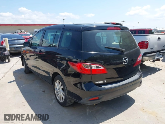 2012 Mazda 5 Sport z VIN JM1CW2BL0C0142657, wystawiony jako IAAI lot #42389495 z przebiegiem 107 790 mil mil oraz . Historia ofert i sprzedaży dostępna na DreamBid. Obrazek 3.