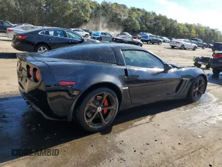 2011 Chevrolet Corvette Z16 Grand Sport 3LT with VIN 1G1YW2DW5B5112352, listed as a Copart auction lot 80313194 with 80,001 mi miles and Salvage title. Bid and sale history available at DreamBid. Image 3.