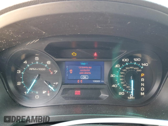 2013 Ford Explorer with VIN 1FM5K8B8XDGB92358, listed as a Copart auction lot 58974855 with 108,989 mi miles and Salvage title. Bid and sale history available at DreamBid. Image 9.