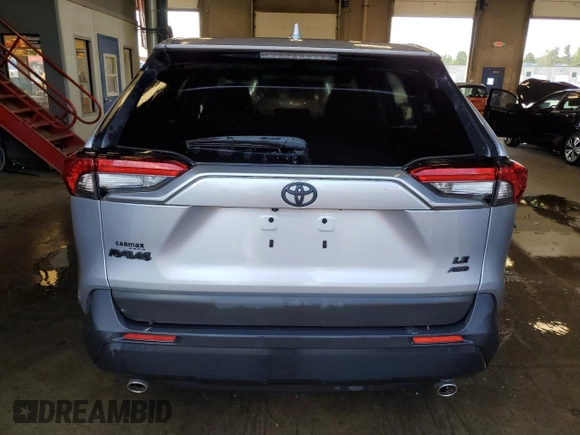 2023 Toyota RAV4 LE with VIN 2T3G1RFV2PC331995, listed as a Copart auction lot 64230665 with 22,595 mi miles and Salvage title. Bid and sale history available at DreamBid. Image 6.