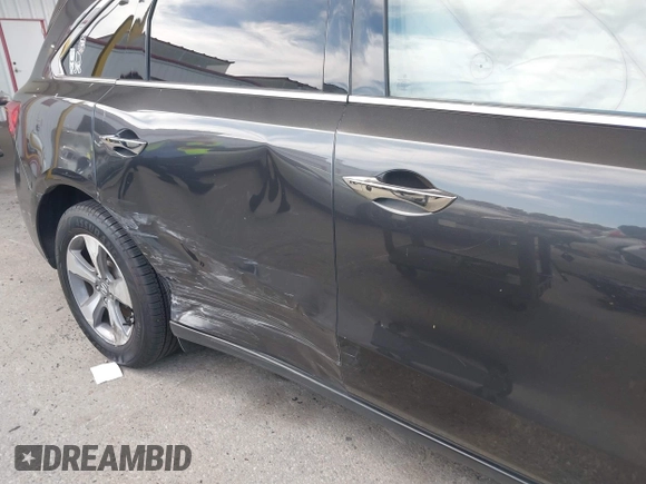 2014 Acura MDX with VIN 5FRYD4H22EB003896, listed as a IAAI auction lot 42014850 with 159,012 mi miles. Bid and sale history available at carsss.com. Image 6.