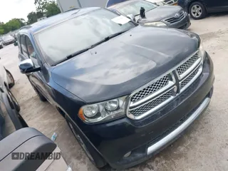 2011 Dodge Durango Citadel with VIN 1D4RD5GG6BC637877, listed as a IAAI auction lot 42434083 with 254,579 mi miles and . Bid and sale history available at DreamBid. Image 1.