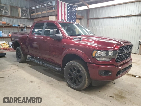 2023 Ram 2500 Big Horn with VIN 3C6UR5DL7PG636856, listed as a Copart auction lot 49510725 with 11,018 mi miles and Salvage Title. Bid and sale history available at carsss.com. Image 4.