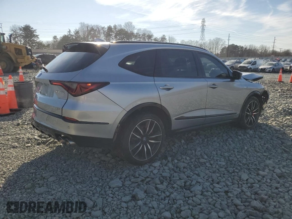 2024 Acura MDX Type S w/Advance Package with VIN 5J8YD8H81RL000215, listed as a Copart auction lot 86654074 with 29,951 mi miles and Salvage Title. Bid and sale history available at carsss.com. Image 3.