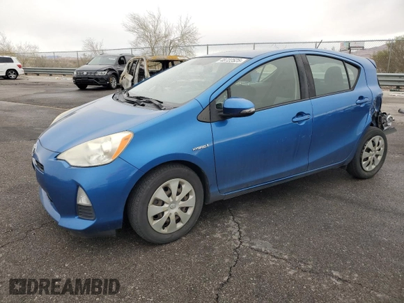 2012 Toyota Prius One with VIN JTDKDTB37C1003014, listed as a Copart auction lot 48722525 with 197,891 mi miles and Salvage Title. Bid and sale history available at carsss.com. Image 1.