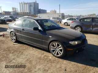 2004 BMW 3 Series 330Ci with VIN WBABD53474PL10424, listed as a Copart auction lot 69844354 with 140,539 mi miles and Salvage Title. Bid and sale history available at carsss.com. Image 4.
