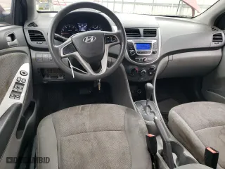 2014 Hyundai Accent GS with VIN KMHCT5AE4EU177030, listed as a Copart auction lot 54186815 with 199,486 mi miles and Salvage Title. Bid and sale history available at carsss.com. Image 8.