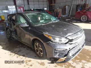 2020 Kia Forte LXS with VIN 3KPF24AD0LE184784, listed as a IAAI auction lot 41341533 with 36,953 mi miles. Bid and sale history available at carsss.com. Image 1.