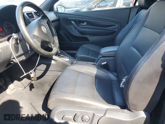 2009 Volkswagen Eos Komfort with VIN WVWBA71F19V010859, listed as a Copart auction lot 48767345 with 178,821 mi miles and Non Repairable. Bid and sale history available at DreamBid. Image 7.