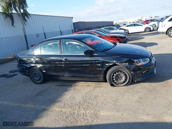 2017 Volkswagen Jetta 1.4T S with VIN 3VW167AJ6HM237181, listed as a IAAI auction lot 41460552 with 89,657 mi miles. Bid and sale history available at carsss.com. Image 13.