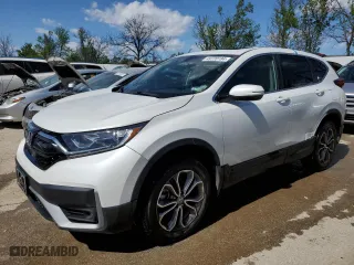 2021 Honda CR-V EX-L with VIN 7FARW2H81ME007398, listed as a Copart auction lot 49720184 with 37,315 mi miles and Salvage Title. Bid and sale history available at carsss.com. Image 1.