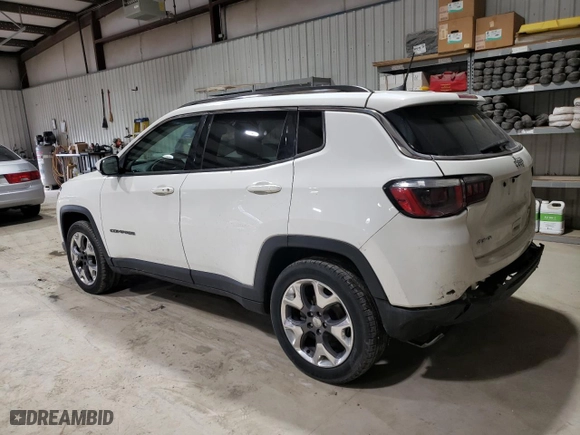 2020 Jeep Compass Limited with VIN 3C4NJDCBXLT111668, listed as a Copart auction lot 44782985 with 110,447 mi miles and Salvage Title. Bid and sale history available at carsss.com. Image 2.