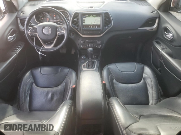 2015 Jeep Cherokee Limited with VIN 1C4PJMDS7FW662680, listed as a Copart auction lot 53977555 with 114,179 mi miles and Salvage Title. Bid and sale history available at DreamBid. Image 8.