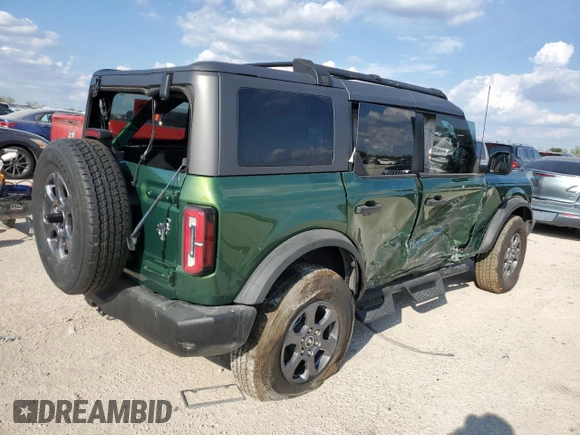 2023 Ford Bronco with VIN 1FMDE5BH9PLB12593, listed as a Copart auction lot 69143693 with 3,173 mi miles. Bid and sale history available at carsss.com. Image 3.