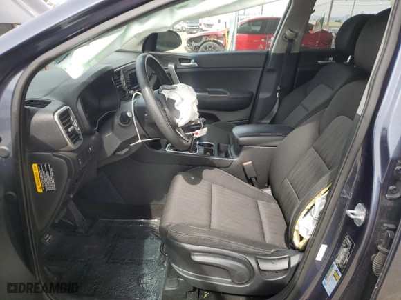 2019 Kia Sportage LX with VIN KNDPM3AC4K7597614, listed as a Copart auction lot 46863335 with 87,962 mi miles and Salvage Title. Bid and sale history available at carsss.com. Image 7.