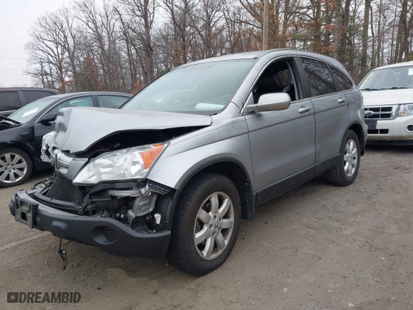 2007 Honda CR-V EX-L with VIN 5J6RE48757L017428, listed as a IAAI auction lot 41784403 with 131,388 mi miles. Bid and sale history available at carsss.com. Image 2.