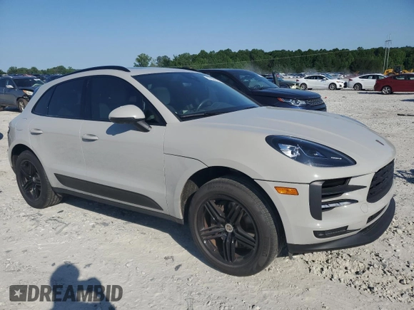 2021 Porsche Macan S with VIN WP1AB2A56MLB35412, listed as a Copart auction lot 57626125 with 63,105 mi miles and Salvage title. Bid and sale history available at DreamBid. Image 4.
