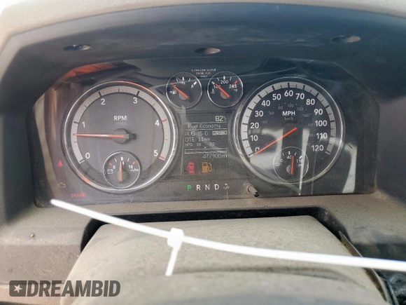 2011 Ram 2500 Big Horn with VIN 3D7UT2CL7BG542355, listed as a Copart auction lot 60715355 with 477,900 mi miles and Clean title. Bid and sale history available at DreamBid. Image 9.
