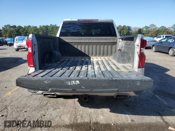 2020 Chevrolet Silverado 1500 Custom with VIN 1GCPWBEF8LZ374877, listed as a Copart auction lot 84509944 with 109,835 mi miles and Salvage Title. Bid and sale history available at carsss.com. Image 6.