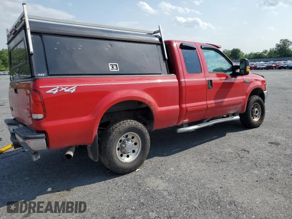 2003 Ford F-250 XL with VIN 1FTNX21L93EA90875, listed as a Copart auction lot 60304115 with 136,956 mi miles and Salvage title. Bid and sale history available at DreamBid. Image 3.