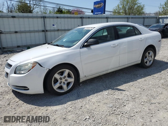 2009 Chevrolet Malibu 1LS with VIN 1G1ZG57B69F108939, listed as a Copart auction lot 53938475 with 110,527 mi miles and Salvage Title. Bid and sale history available at DreamBid. Image 1.