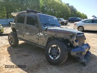 2019 Jeep Wrangler Unlimited Rubicon с VIN 1C4HJXFN9KW507281, выставлен на аукционе Copart как лот 52290005 с пробегом Не указан миль и Списание • Salvage title. История ставок и продаж доступна на DreamBid. Изображение 4.