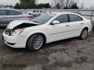 2007 Saturn Aura XR with VIN 1G8ZV57797F281094, listed as a Copart auction lot 83760514 with 122,056 mi miles and Salvage Title. Bid and sale history available at carsss.com. Image 1.
