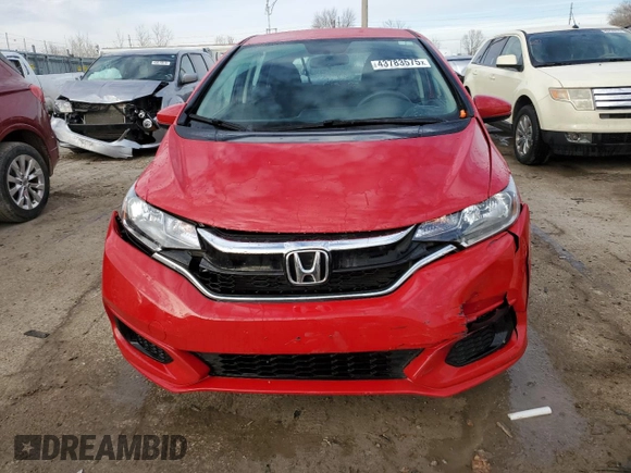 2019 Honda Fit LX with VIN 3HGGK5H41KM722561, listed as a Copart auction lot 43783575 with 87,946 mi miles and Salvage Title. Bid and sale history available at carsss.com. Image 5.