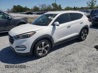 2016 Hyundai Tucson Limited z VIN KM8J33A20GU200260, wystawiony jako Copart lot #48979805 z przebiegiem 63 380 mil mil oraz Szkoda całkowita • Salvage title. Historia ofert i sprzedaży dostępna na DreamBid. Obrazek 1.