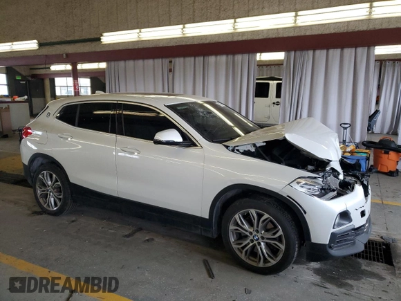 2019 BMW X2 xDrive28i with VIN WBXYJ5C51K5N19880, listed as a Copart auction lot 41991755 with 75,360 mi miles and Salvage Title. Bid and sale history available at carsss.com. Image 4.