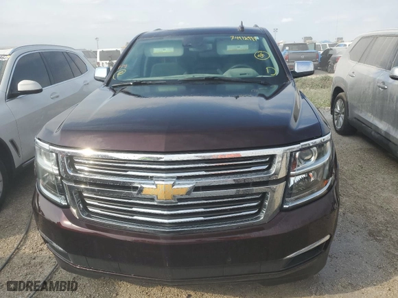 2020 Chevrolet Suburban Premier with VIN 1GNSCJKC1LR204889, listed as a Copart auction lot 74912994 with 48,046 mi miles and Non Repairable. Bid and sale history available at carsss.com. Image 5.