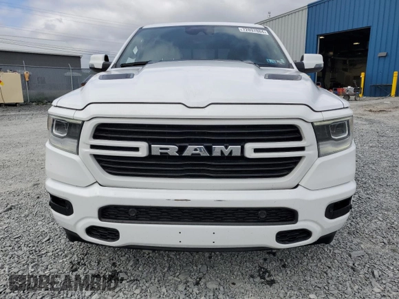2023 Ram 1500 with VIN C6RREJT3PN534875, listed as a Copart auction lot 72897884 with 32,062 mi miles and Salvage title. Bid and sale history available at DreamBid. Image 5.