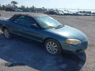 2005 Chrysler Sebring GTC with VIN 1C3EL75R55N655816, listed as a IAAI auction lot 41467939 with 51,462 mi miles and . Bid and sale history available at DreamBid. Image 1.