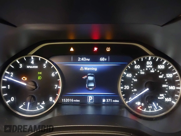 2017 Nissan Maxima S with VIN 1N4AA6APXHC362966, listed as a IAAI auction lot 42399271 with 152,016 mi miles and . Bid and sale history available at DreamBid. Image 7.
