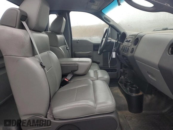 2008 Ford F-150 XL with VIN 1FTRF14W08KD80421, listed as a Copart auction lot 47890845 with 106,846 mi miles and Salvage Title. Bid and sale history available at carsss.com. Image 10.
