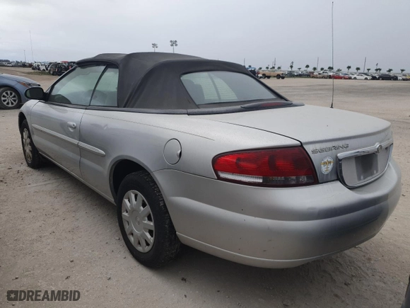 2004 Chrysler Sebring LX with VIN 1C3EL45X24N108546, listed as a Copart auction lot 76818264 with 0 mi miles and Non Repairable. Bid and sale history available at carsss.com. Image 2.