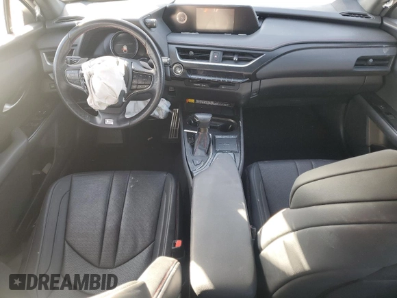 2020 Lexus UX 200 F Sport with VIN JTHE3JBH7L2029444, listed as a Copart auction lot 42803025 with 60,296 mi miles and Salvage Title. Bid and sale history available at DreamBid. Image 8.