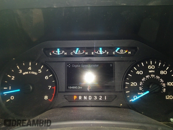 2017 Ford F-150 XL with VIN 1FTMF1C83HKC95554, listed as a IAAI auction lot 42605364 with 154,950 mi miles and . Bid and sale history available at DreamBid. Image 7.