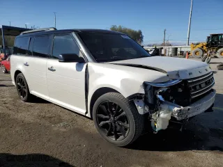 2016 Ford Flex SEL with VIN 2FMGK5C8XGBA11583, listed as a Copart auction lot 43428455 with 145,449 mi miles and Salvage Title. Bid and sale history available at carsss.com. Image 4.