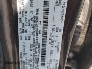 2020 Ford Ranger XL with VIN 1FTER4FH0LLA79396, listed as a Copart auction lot 62365225 with Not provided miles and Salvage title. Bid and sale history available at DreamBid. Image 12.