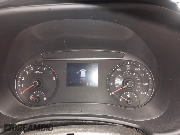 2020 Kia Soul LX with VIN KNDJ23AU4L7050350, listed as a IAAI auction lot 41608088 with 81,344 mi miles. Bid and sale history available at carsss.com. Image 7.