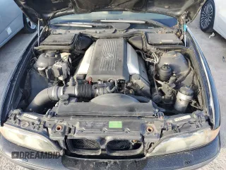 1998 BMW 5 Series 540iA with VIN WBADE6320WBW59550, listed as a Copart auction lot 80756644 with 0 mi miles and Salvage Title. Bid and sale history available at carsss.com. Image 12.