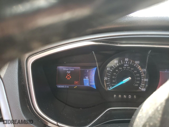 2013 Ford Fusion Titanium with VIN 3FA6P0K99DR196050, listed as a Copart auction lot 47361015 with 198,365 mi miles and Salvage Title. Bid and sale history available at carsss.com. Image 9.
