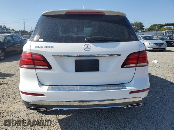 2016 Mercedes-Benz GLE 350 with VIN 4JGDA5JB0GA635229, listed as a Copart auction lot 55688945 with 107,700 mi miles and Clean title. Bid and sale history available at DreamBid. Image 6.